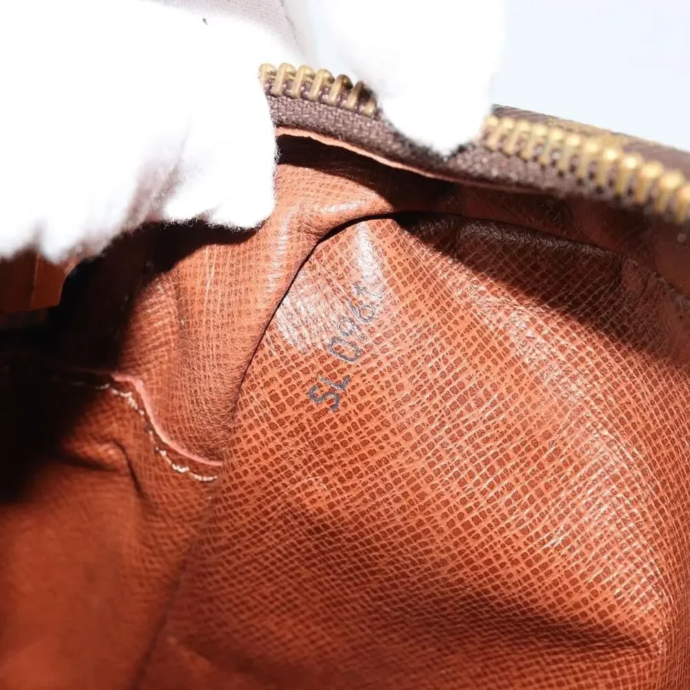 Louis Vuitton Monogram Compiegne 28 Clutch Bag Brown